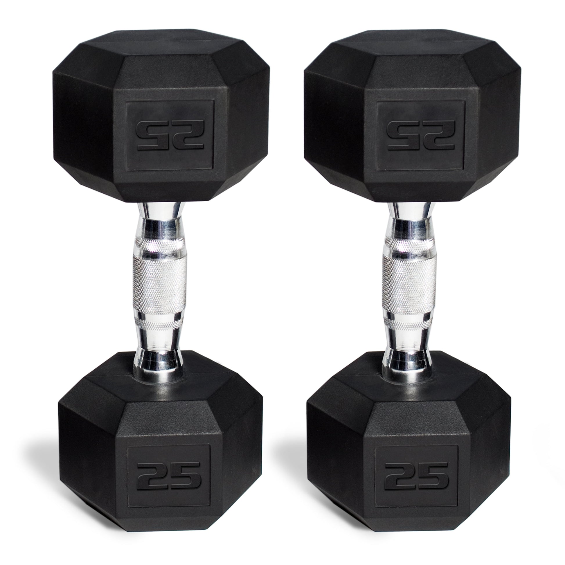 300Lb Rubber Hex Dumbbell Set