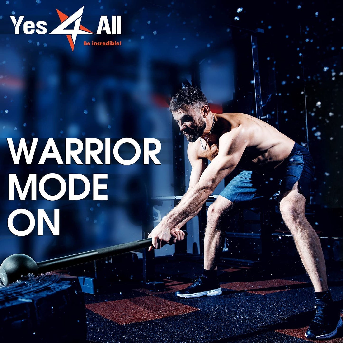Elevate Your Strength Training with the Versatile Steel Mace Bell - Perfect for Full Body, Shoulder, Grip, and Forearm Workouts in Weights from 5 to 30 LB for All Fitness Levels